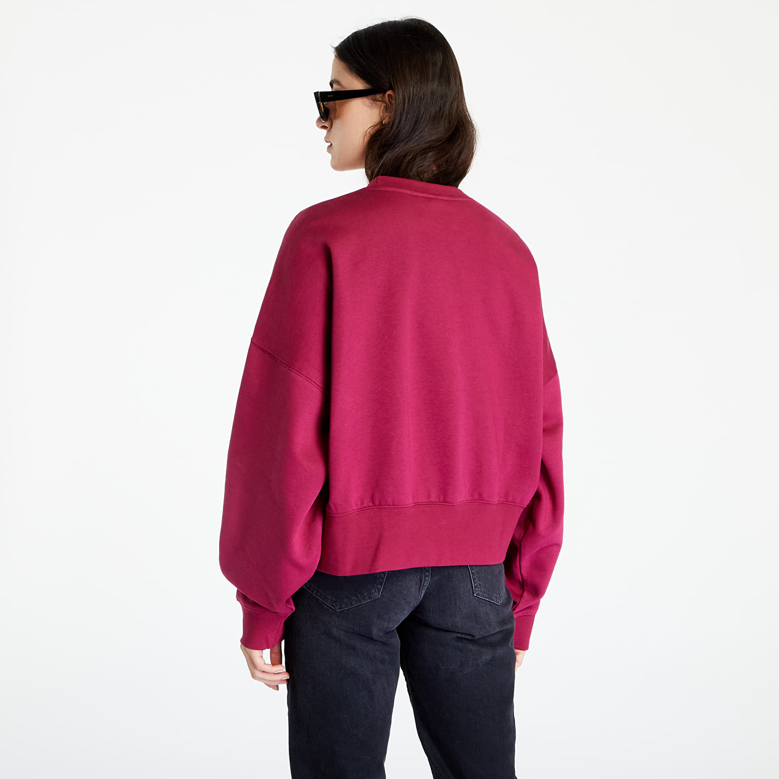 Bluzy adidas Originals Adicolor Essentials Fleece Sweatshirt Legacy Burgundy