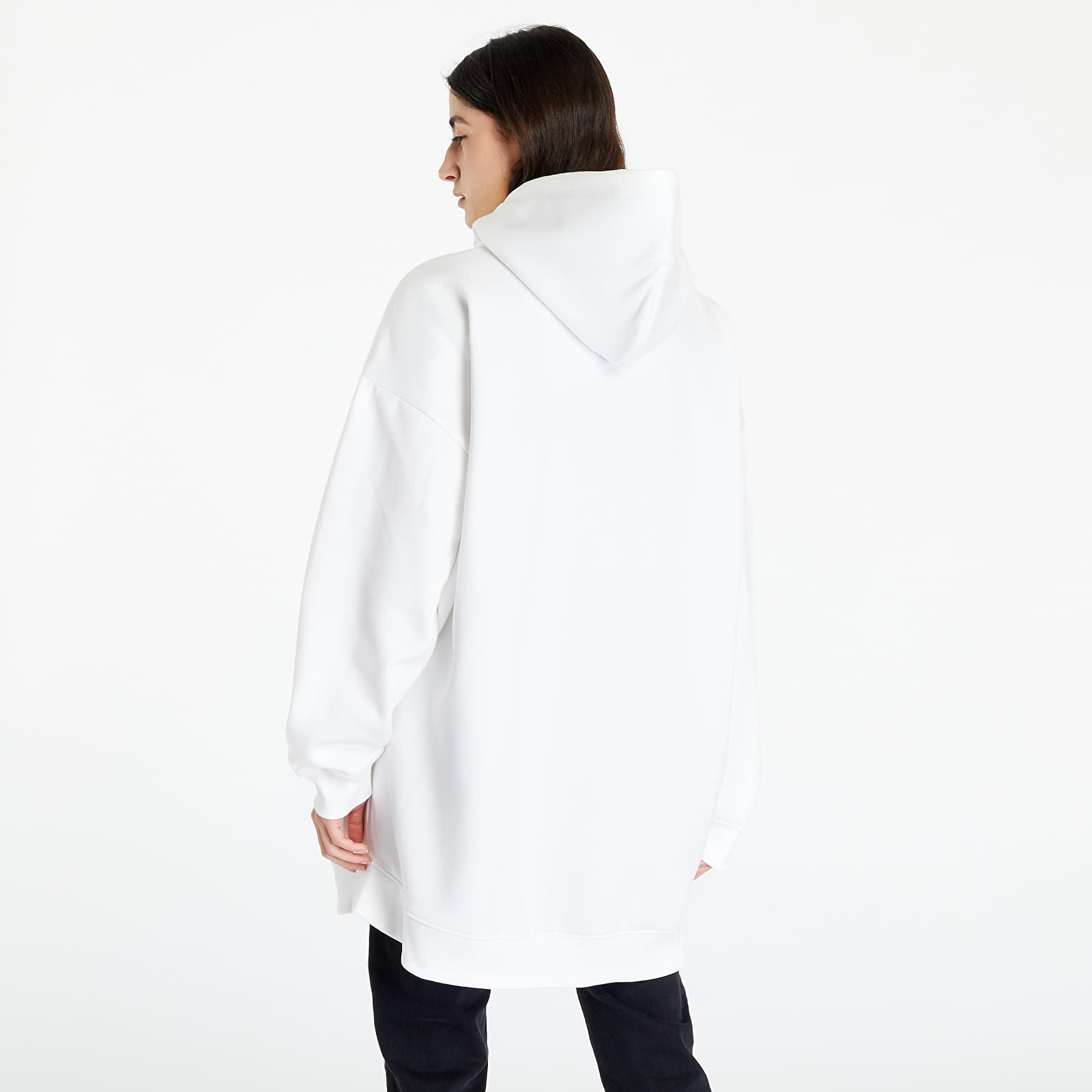 Sukienki Tommy Jeans Collegiate Logo Dress White