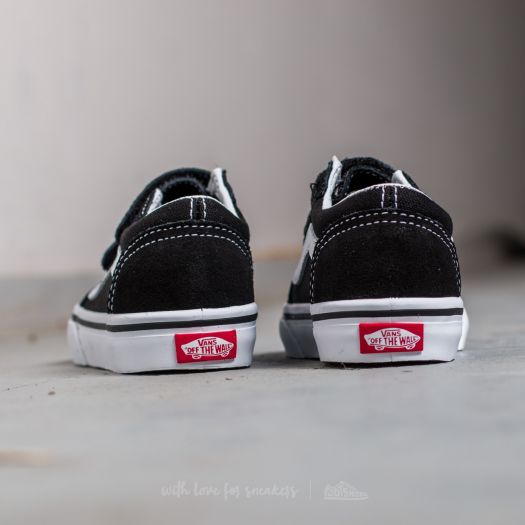 Vans old skool black toddler on sale