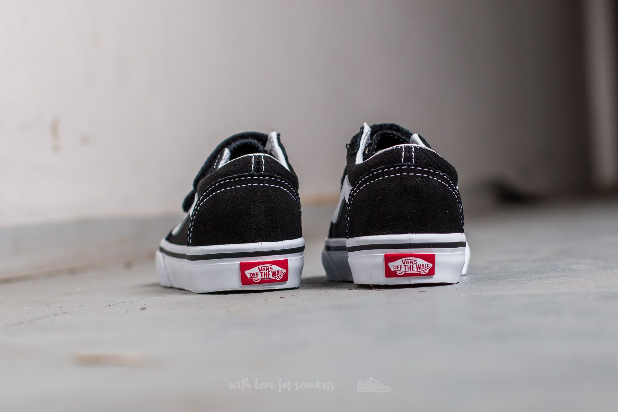 Kids' sneakers and shoes Vans Old Skool Toddler V Black