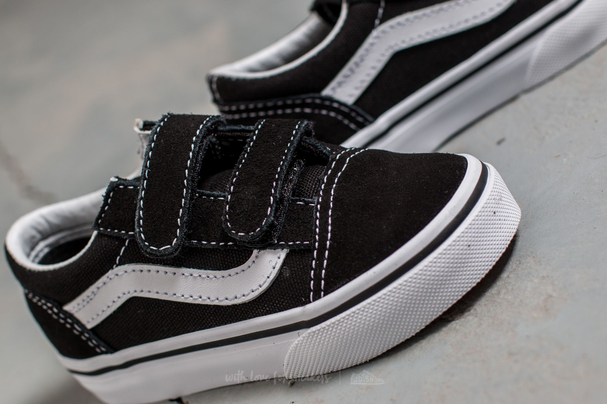 Kids' sneakers and shoes Vans Old Skool Toddler V Black