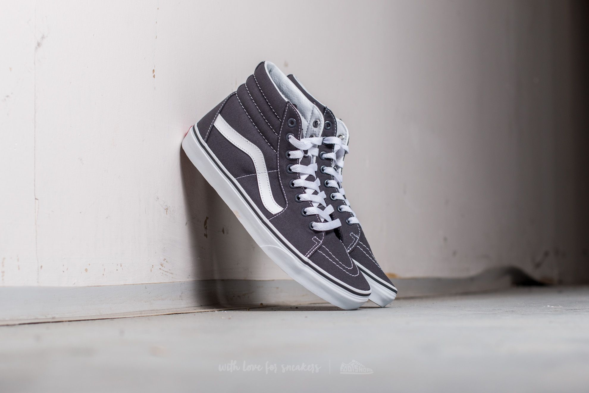 Vans canvas sk8-hi mens shoes clearance
