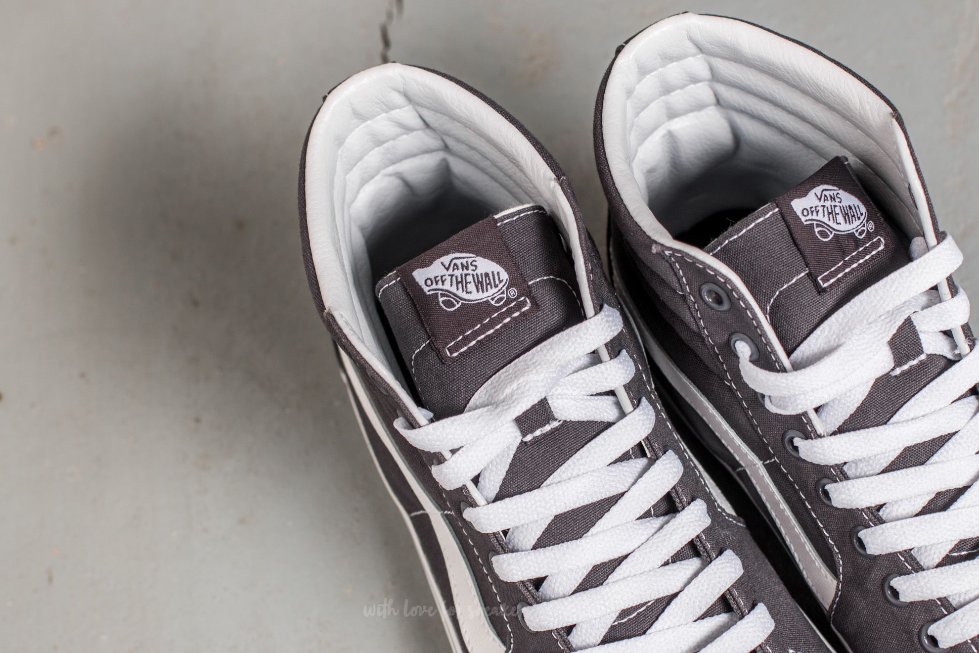 Vans Sk8-Hi (Canvas) Asphalt | Footshop