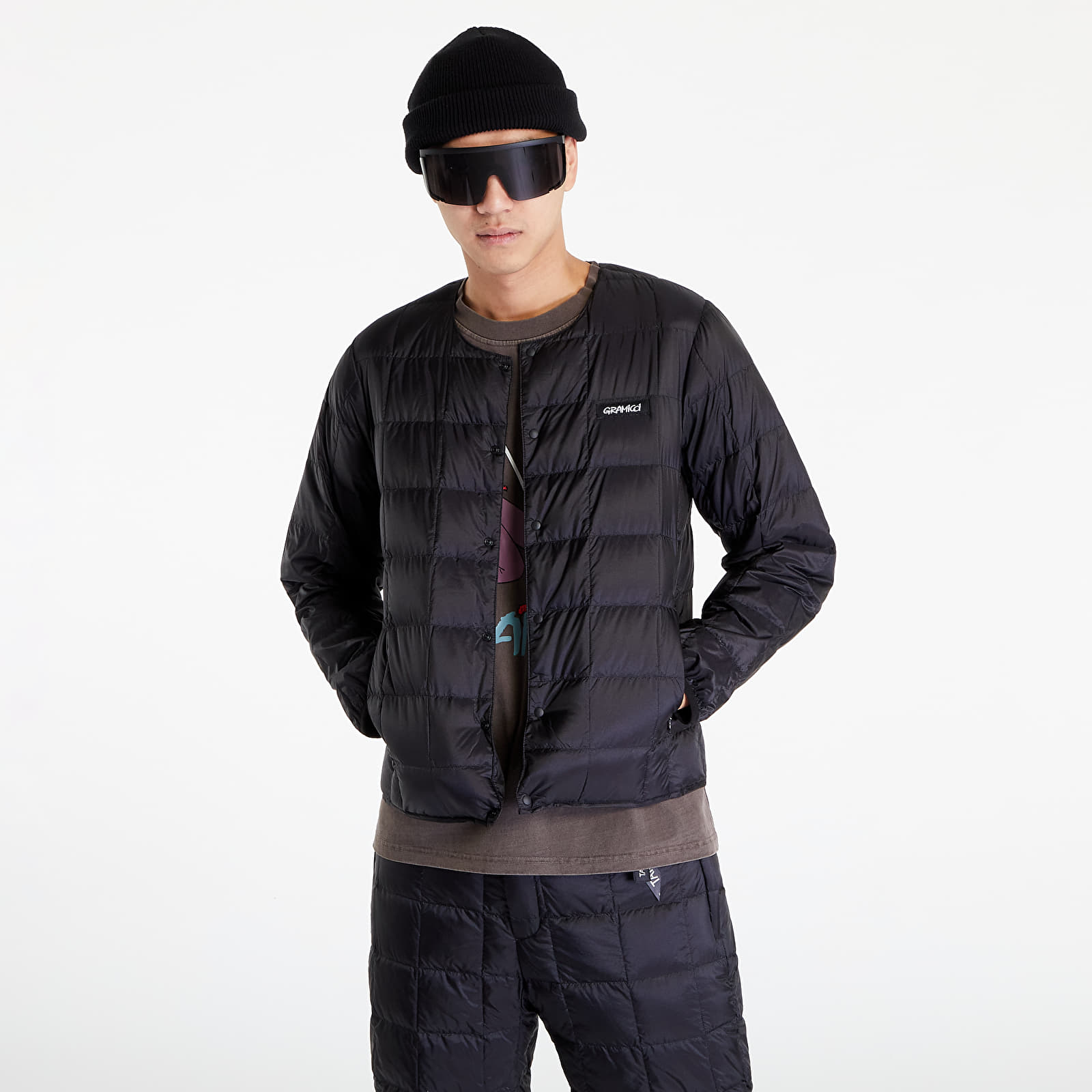Bundy a kabáty Gramicci x Taion Inner Down Jacket Black