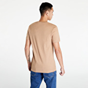 Calvin Jeans Stacked Camel Tee T-shirts | Logo Footshop Klein Timeless