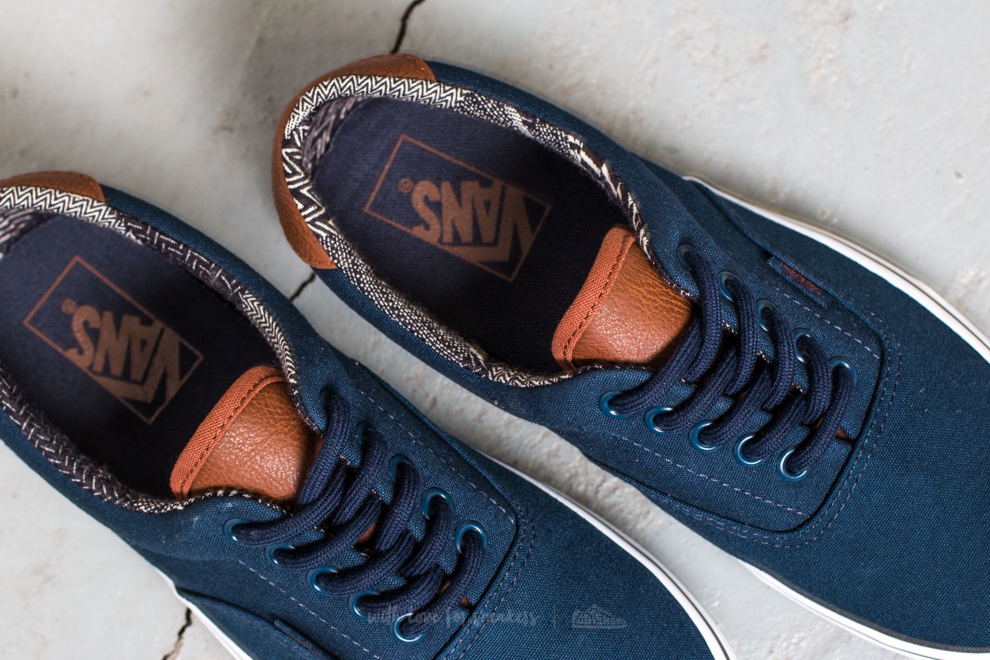 Men s shoes Vans Era 59 C L Dress Blues Material Mix Footshop