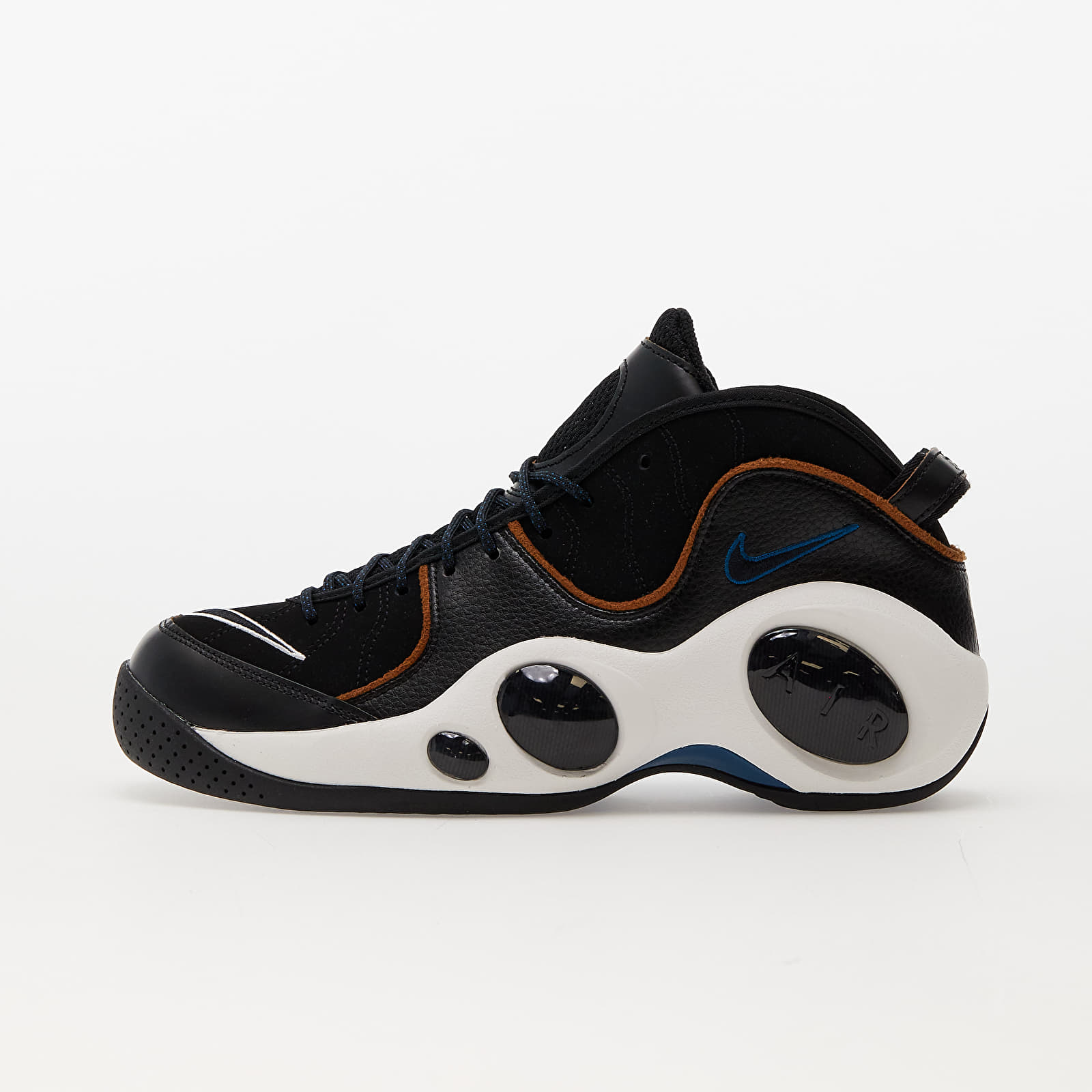 Men s shoes Nike Air Zoom Flight 95 Black Valerian Blue Ale Brown
