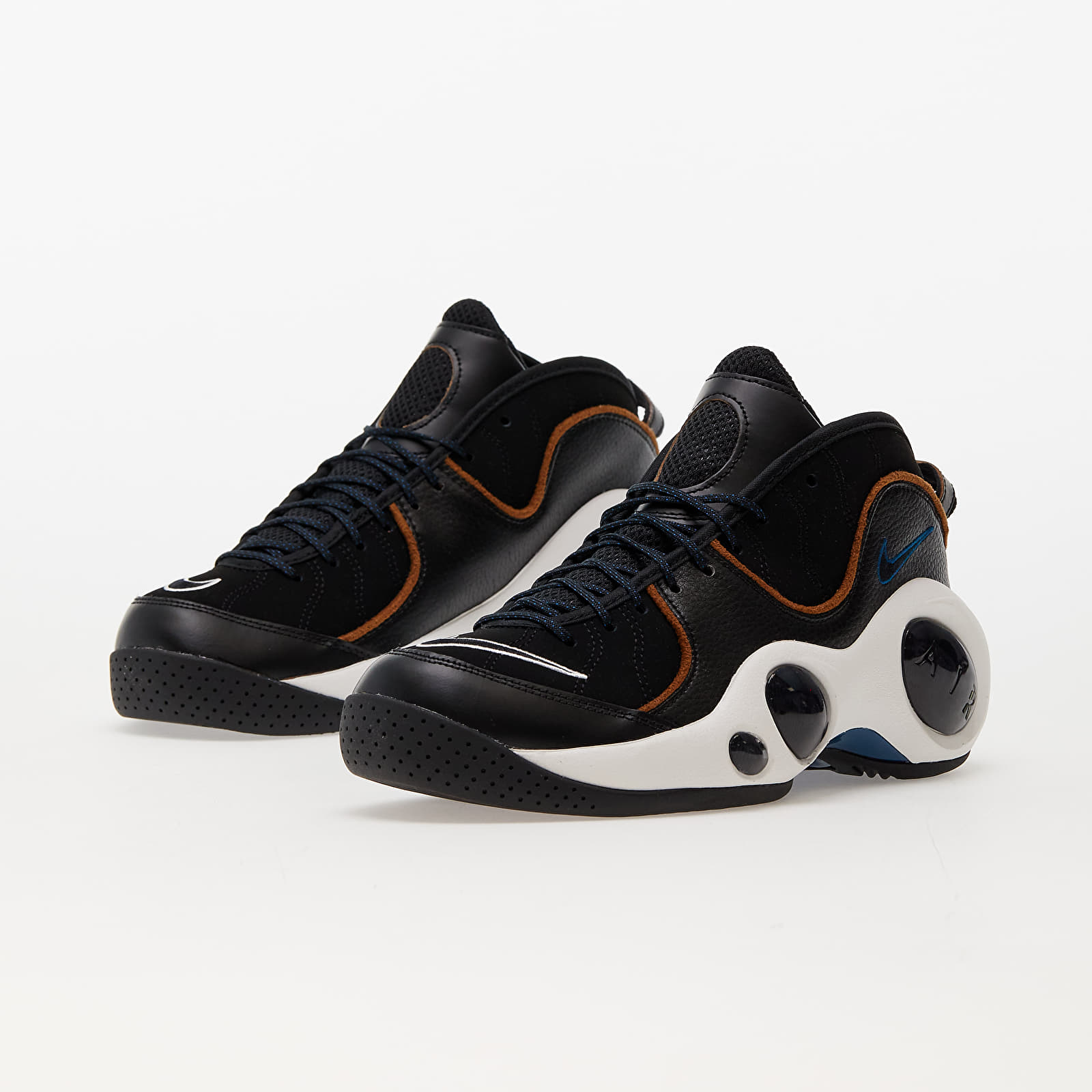 Men's shoes Nike Air Zoom Flight 95 Black/ Valerian Blue-Ale Brown