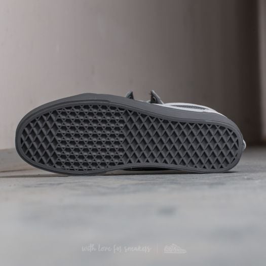 Vans old skool gris high rise best sale