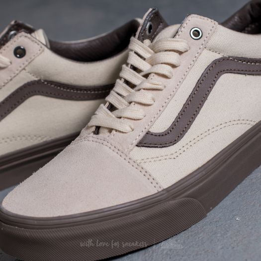 Vans cream old skool sneaker on sale