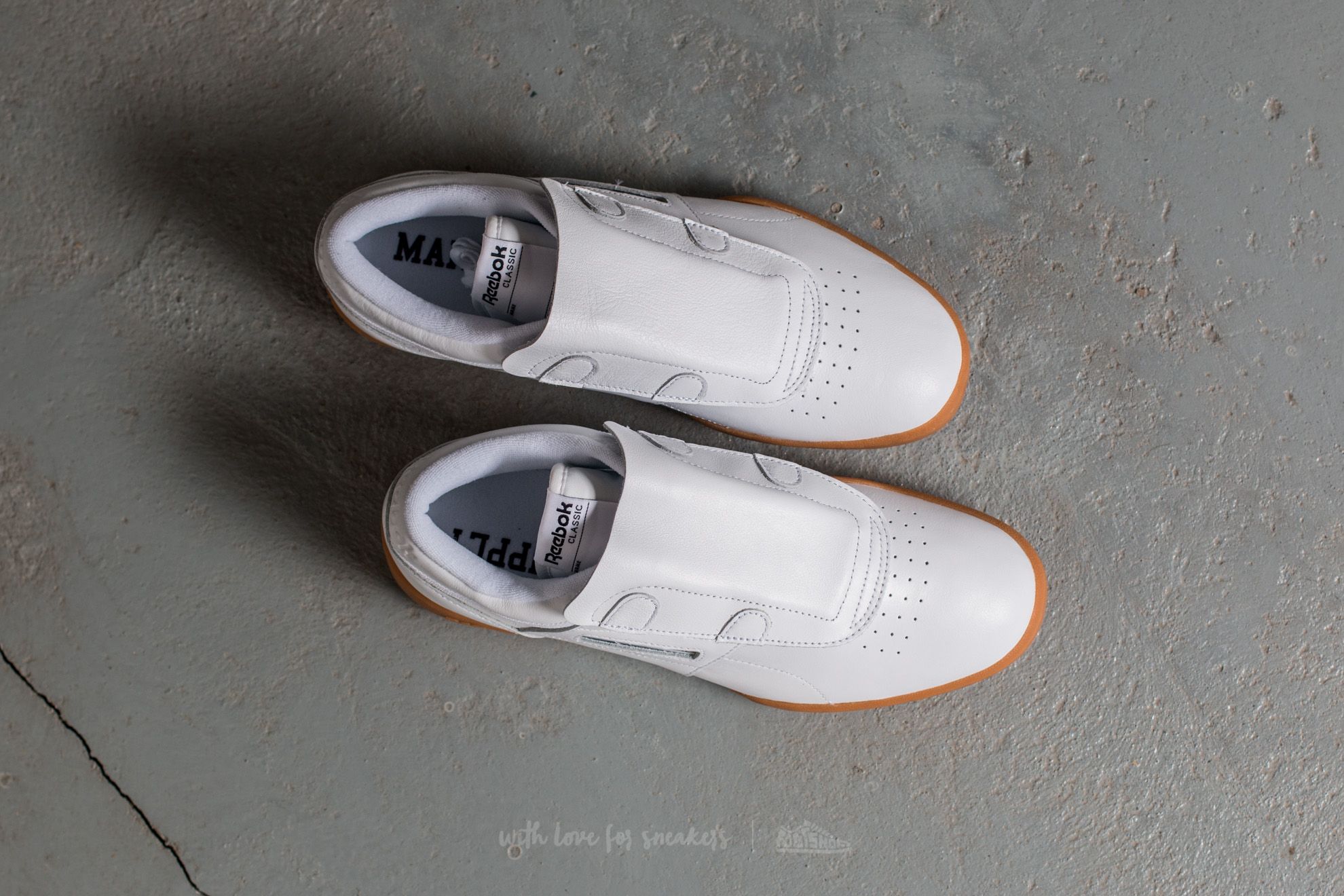 Herren Sneaker und Schuhe Reebok x Beams Workout Lo Clean White Black Gum Footshop