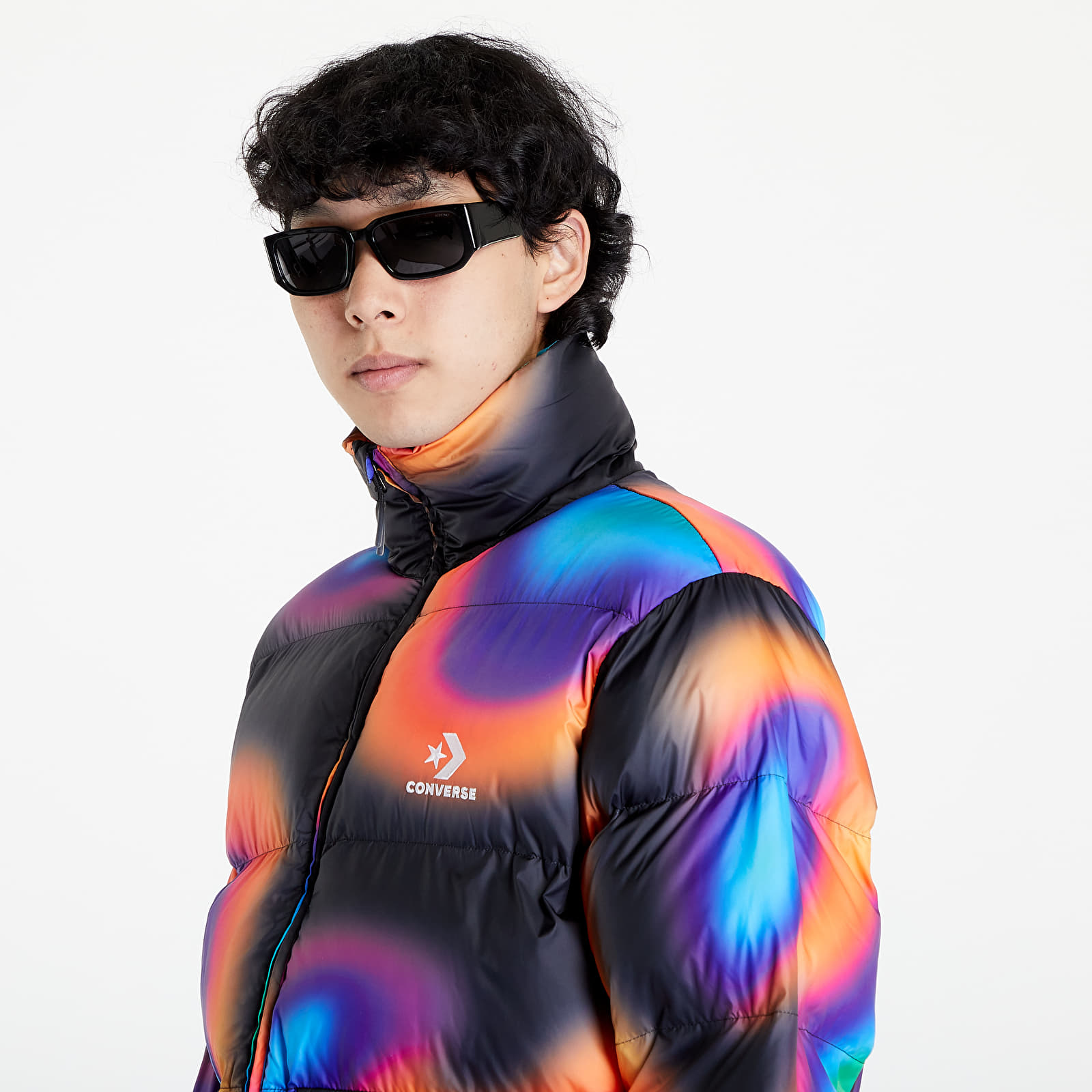 Jackets Converse Printed Puffer Jacket Thermo Heat Signature