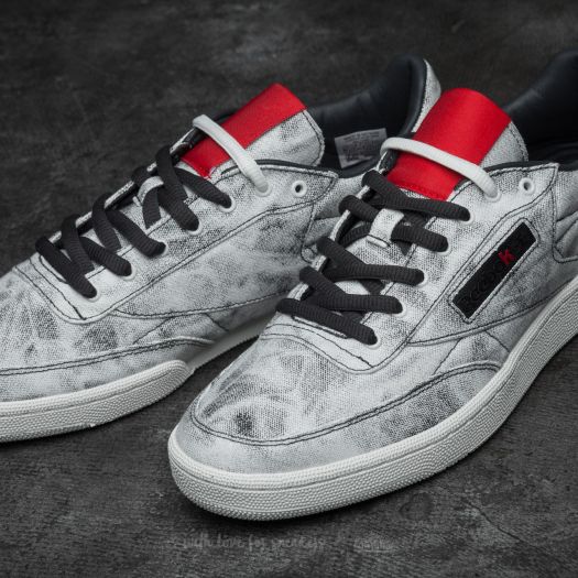 Kinderschuhe Reebok x Kendrick Lamar Club C Junior White Coal Scarlet Footshop