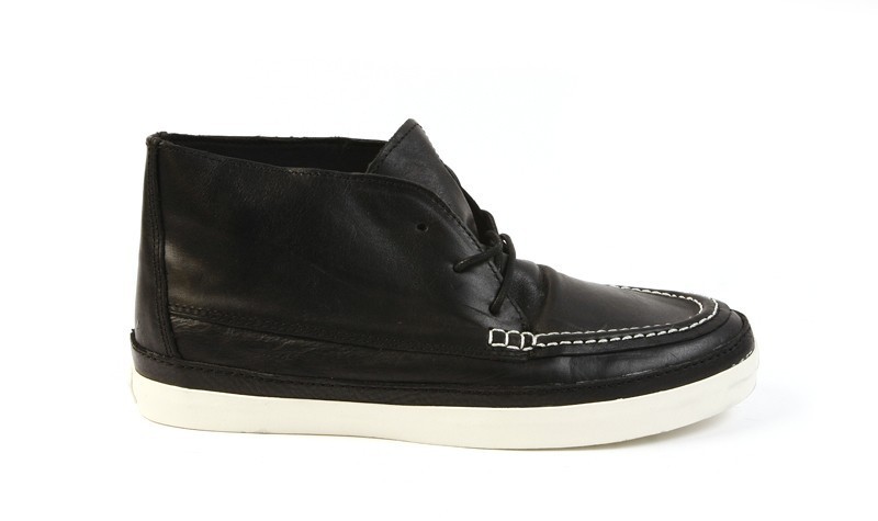 Zapatos Vans Mesa Moc CA (Leather) Black/Marshmallow