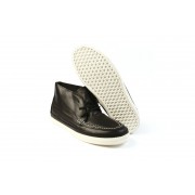 Mens mid tops high tops Vans Mesa Moc CA Leather Black