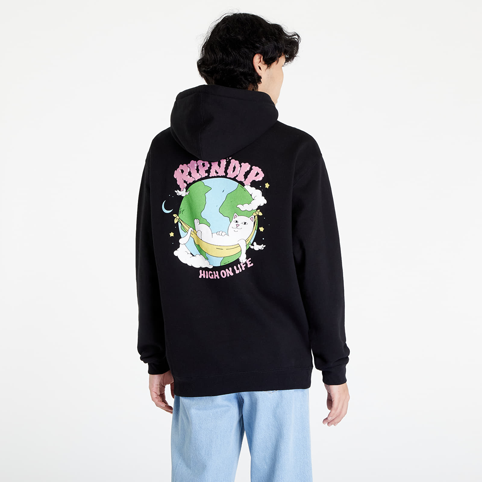 Ripndip High On Life Pullover Hoodie Black M パーカー Hoodies and sweatshirts RIPNDIP High On Life Hoodie Black