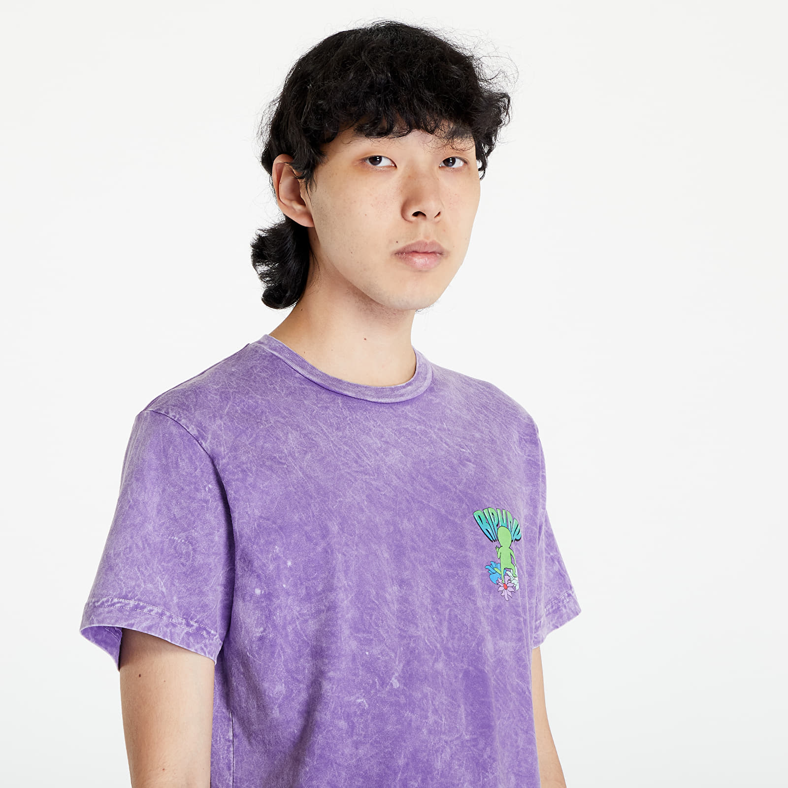 Tricouri  RIPNDIP The Unknown Tee Purple Mineral Wash