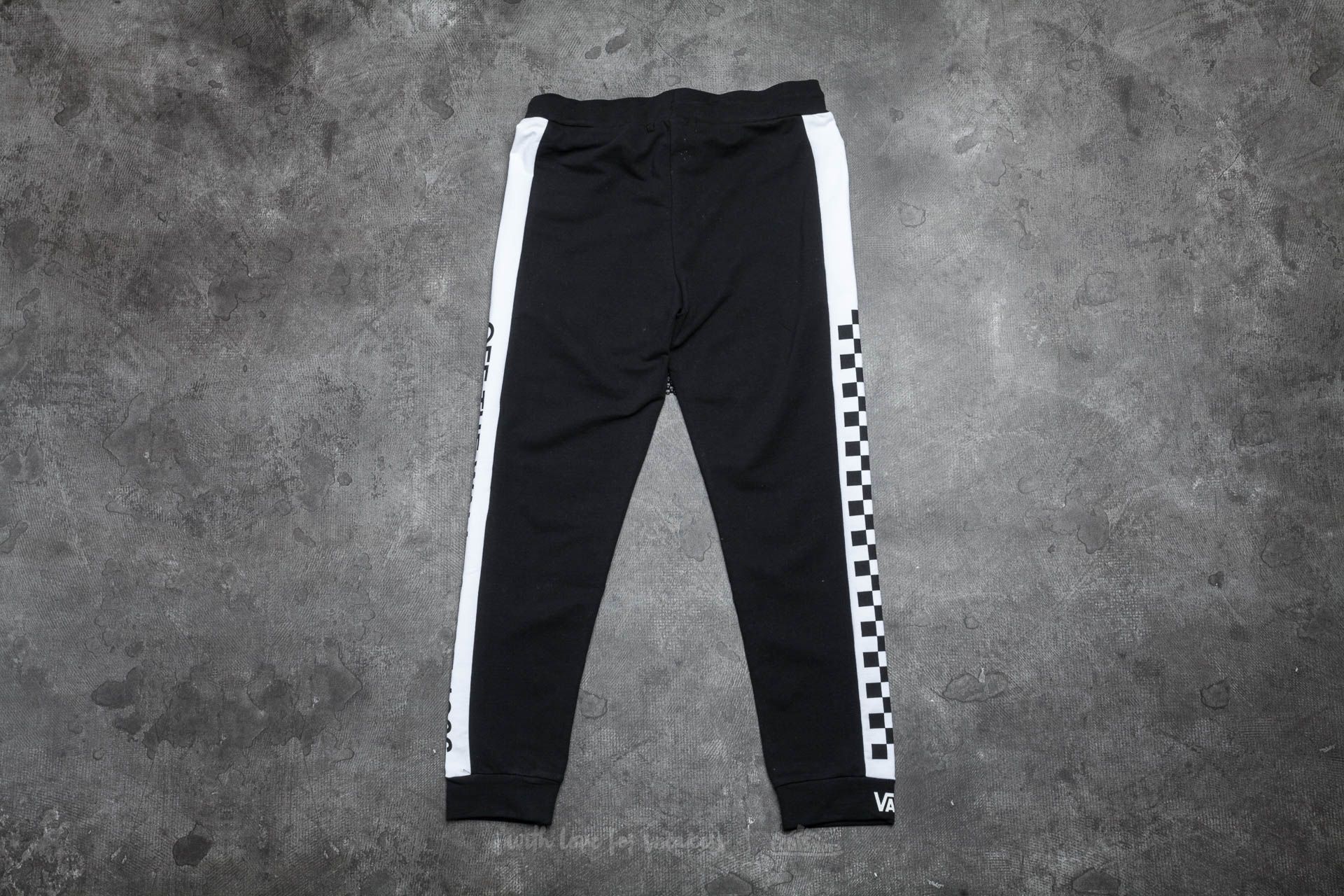 Pantalones Vans W Track Day Sweatpants Black-White