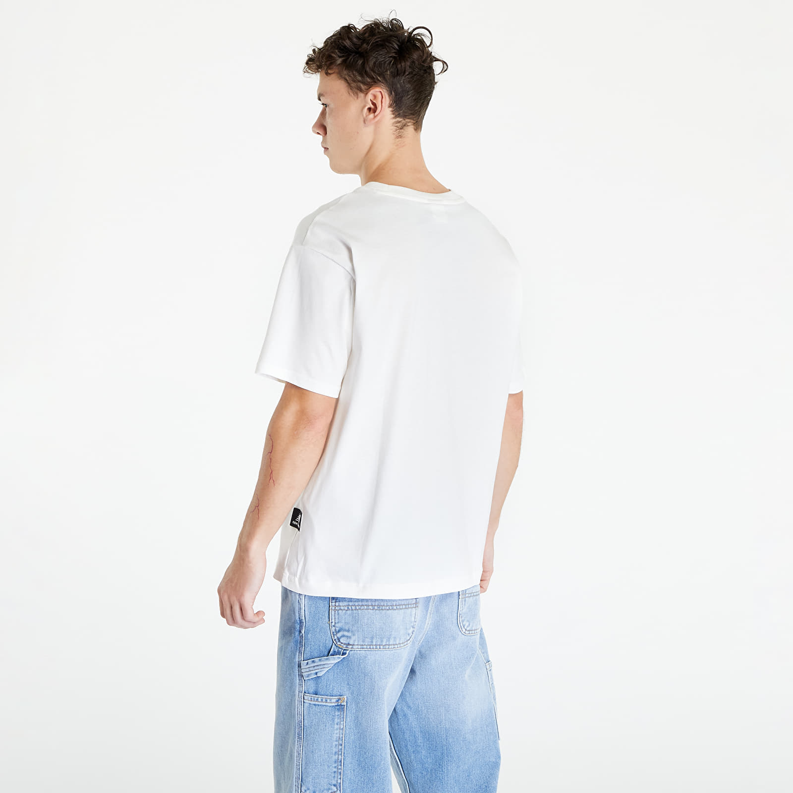 Magliette New Balance Athletics Out of Bounds Tee UNISEX Sea Salt Heather