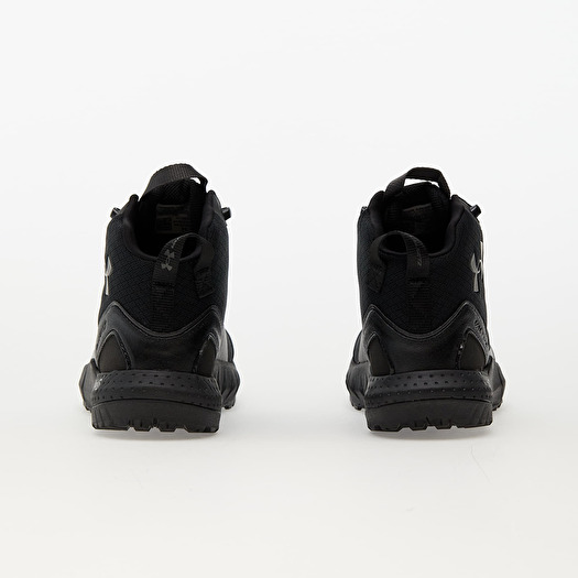 Men's shoes Under Armour Micro G Valsetz Mid Black/ Black/ Jet Gray