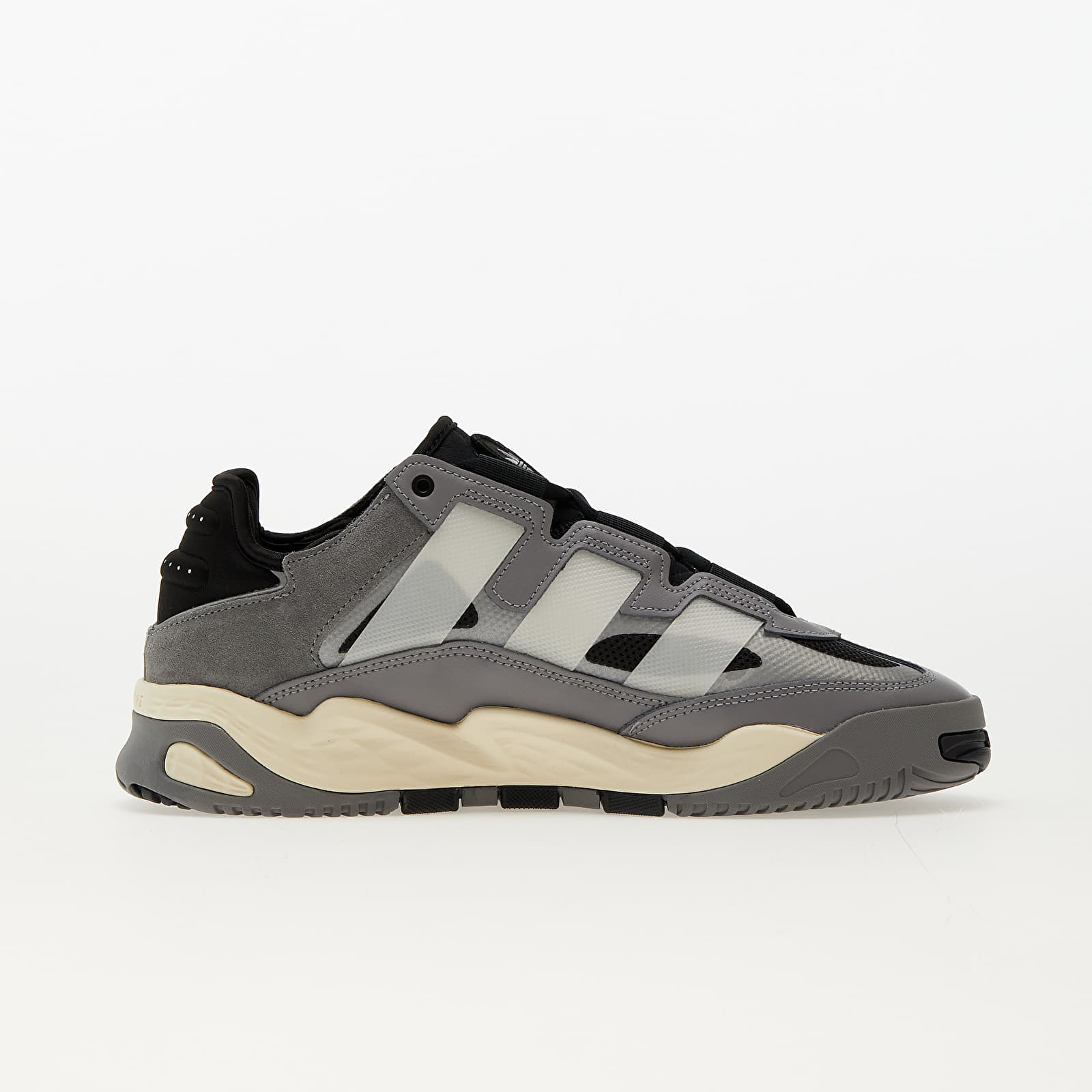 Herenschoenen adidas Niteball Grey Three/ Ftw White/ Core Black