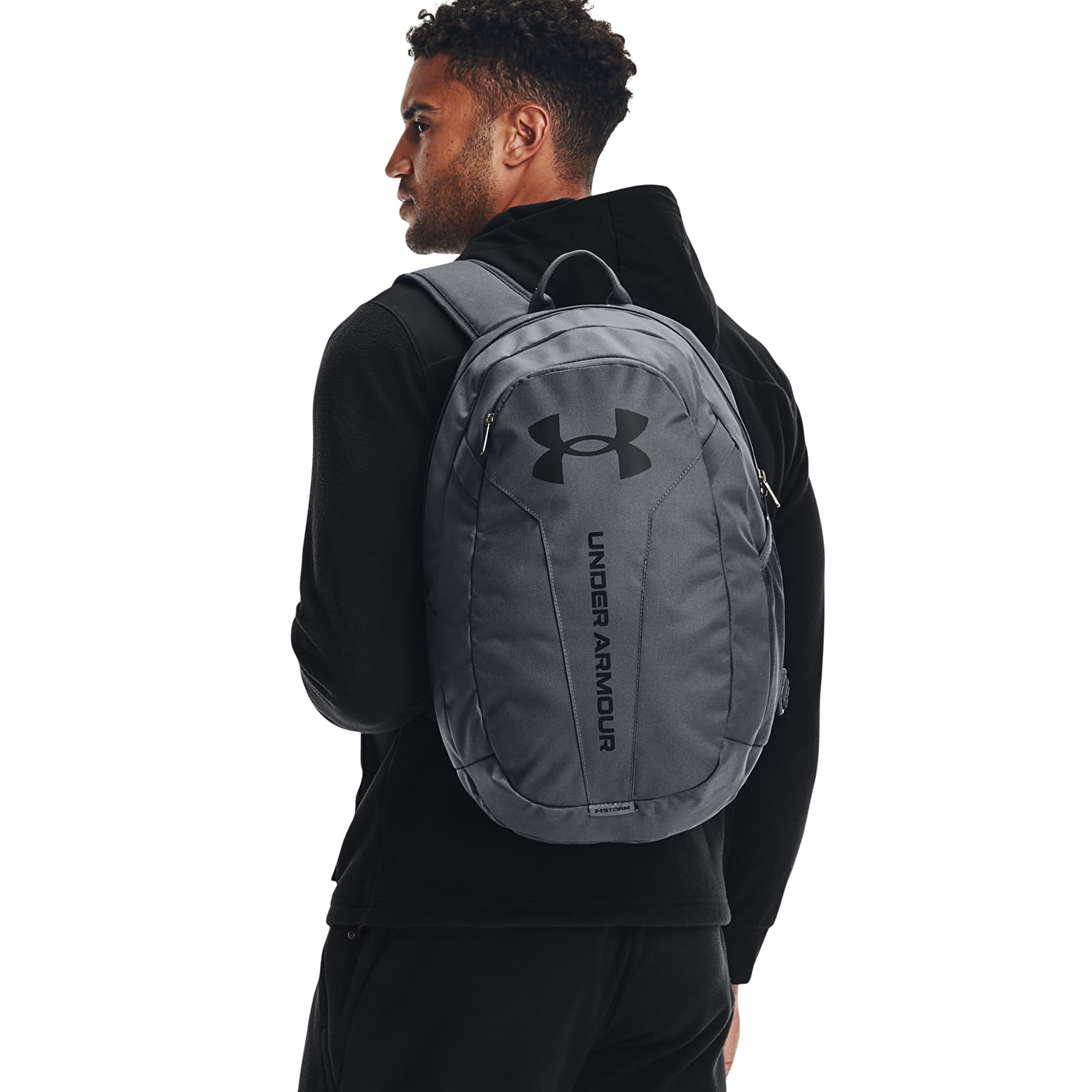 Zaini Under Armour Hustle Lite Backpack Pitch Gray/ Pitch Gray/ Black