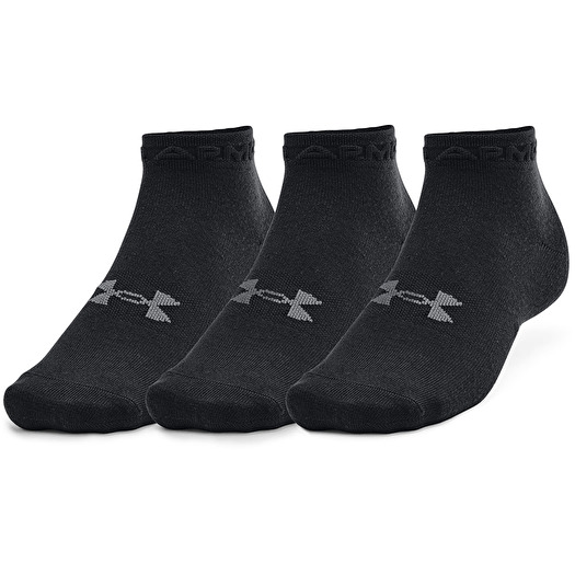 Socks Under Armour Essential Low Cut 3-Pack Socks Black/ Black
