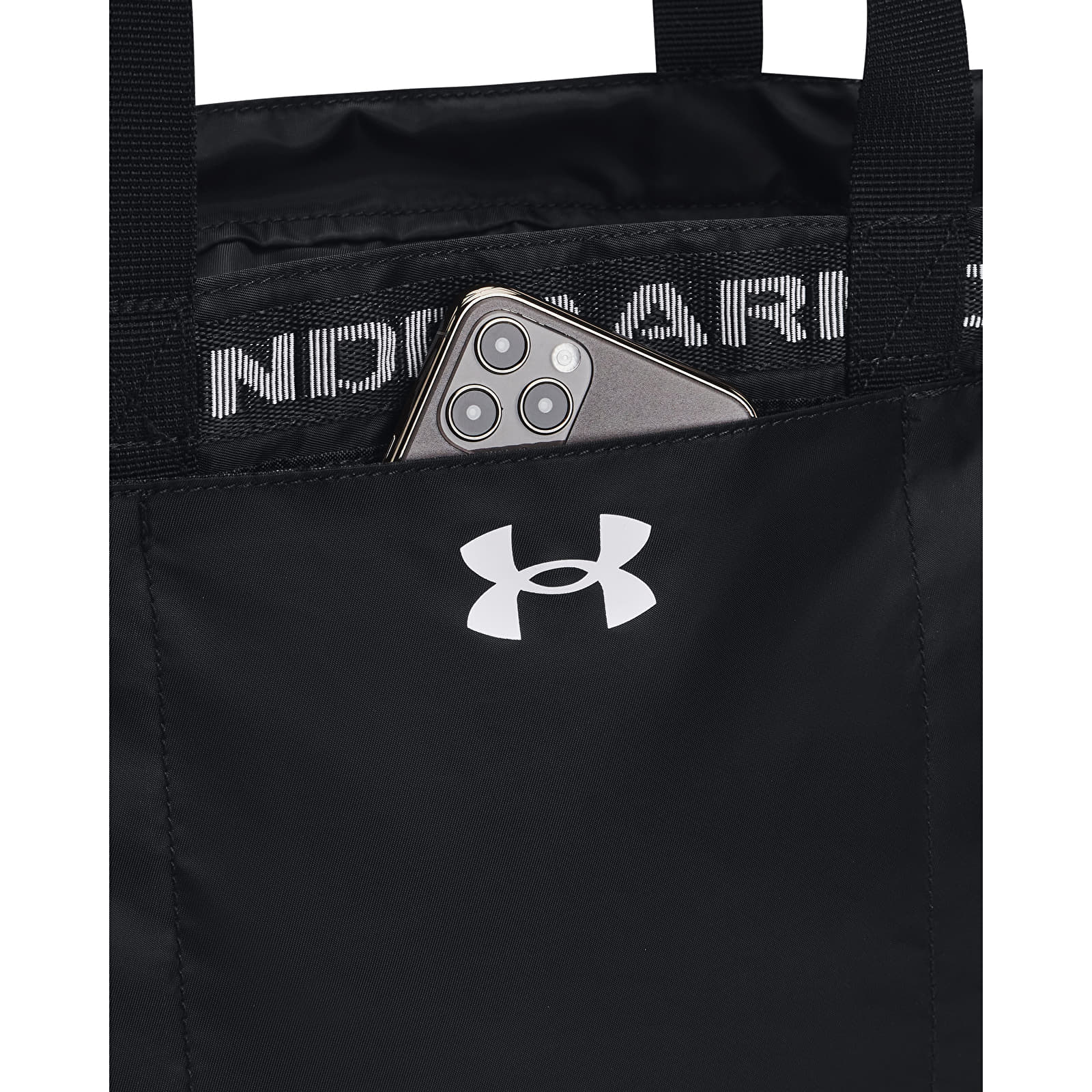 Torby przez ramię Under Armour Favorite Tote Black/ Black/ White