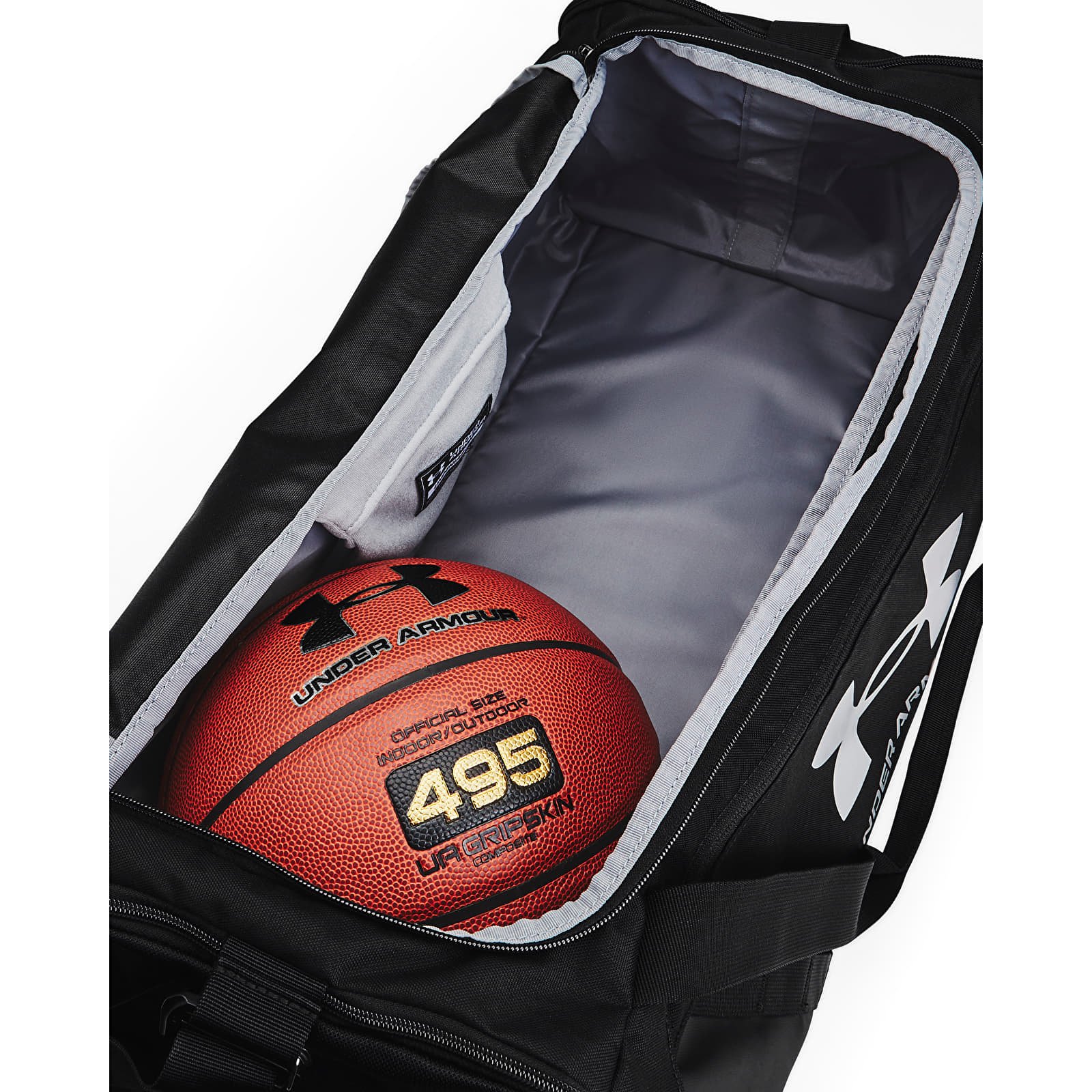 Crossbody táskák Under Armour Undeniable 5.0 Duffle Md Black/ Black/ Metallic Silver