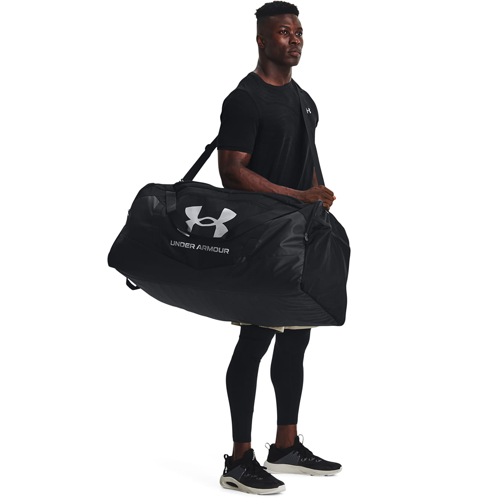 Sacs à bandoulière Under Armour Undeniable 5.0 Duffle Xl Black/ Black/ Metallic Silver