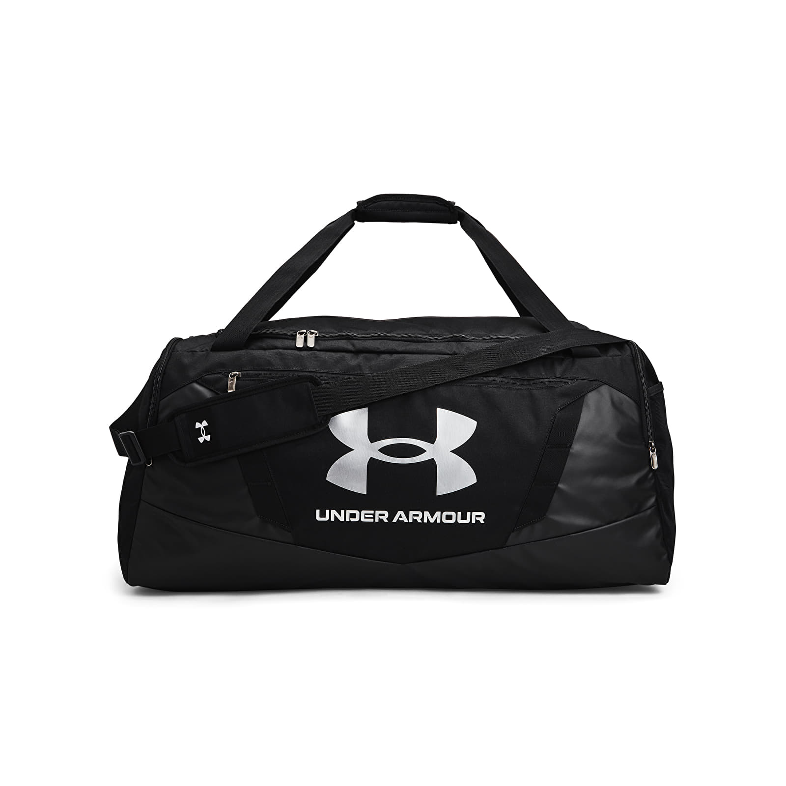 Torby przez ramię Under Armour Undeniable 5.0 Duffle Lg Black/ Black/ Metallic Silver