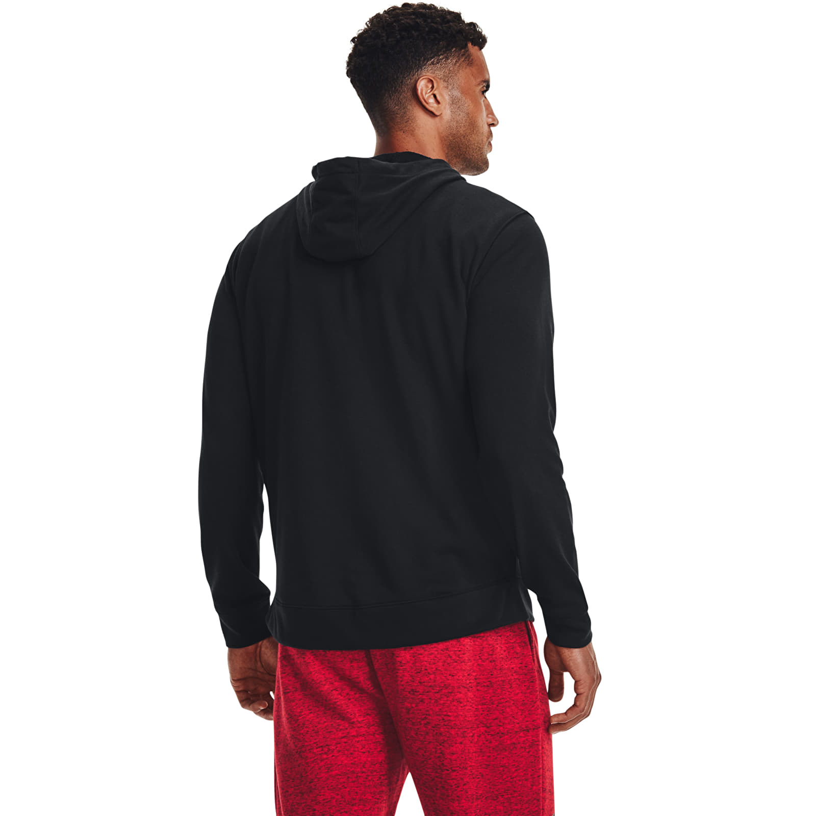 Mikiny a svetry Under Armour Rival Terry Lc Fz Black/ Onyx White