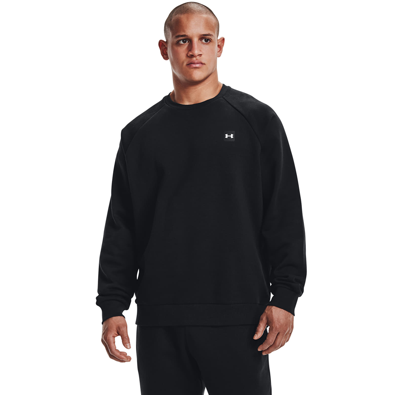 Under Armour Rival Fleece Crew Black/ Onyx White