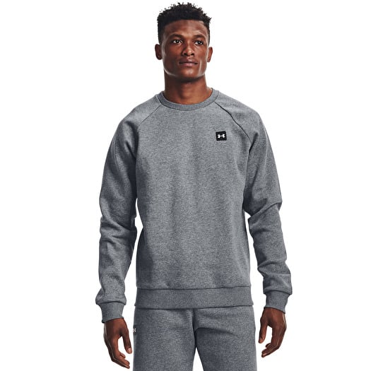Hoodies and sweatshirts Under Armour Rival Fleece Crew Gray Onyx White Footshop