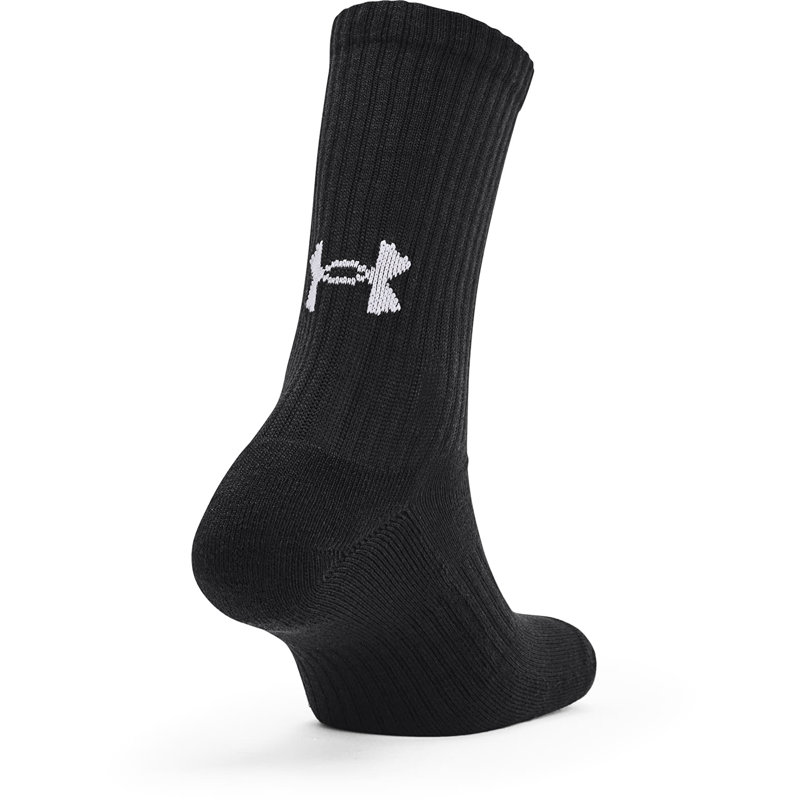 Accessoires Under Armour Core Crew 3 Pack Socks Black/ White