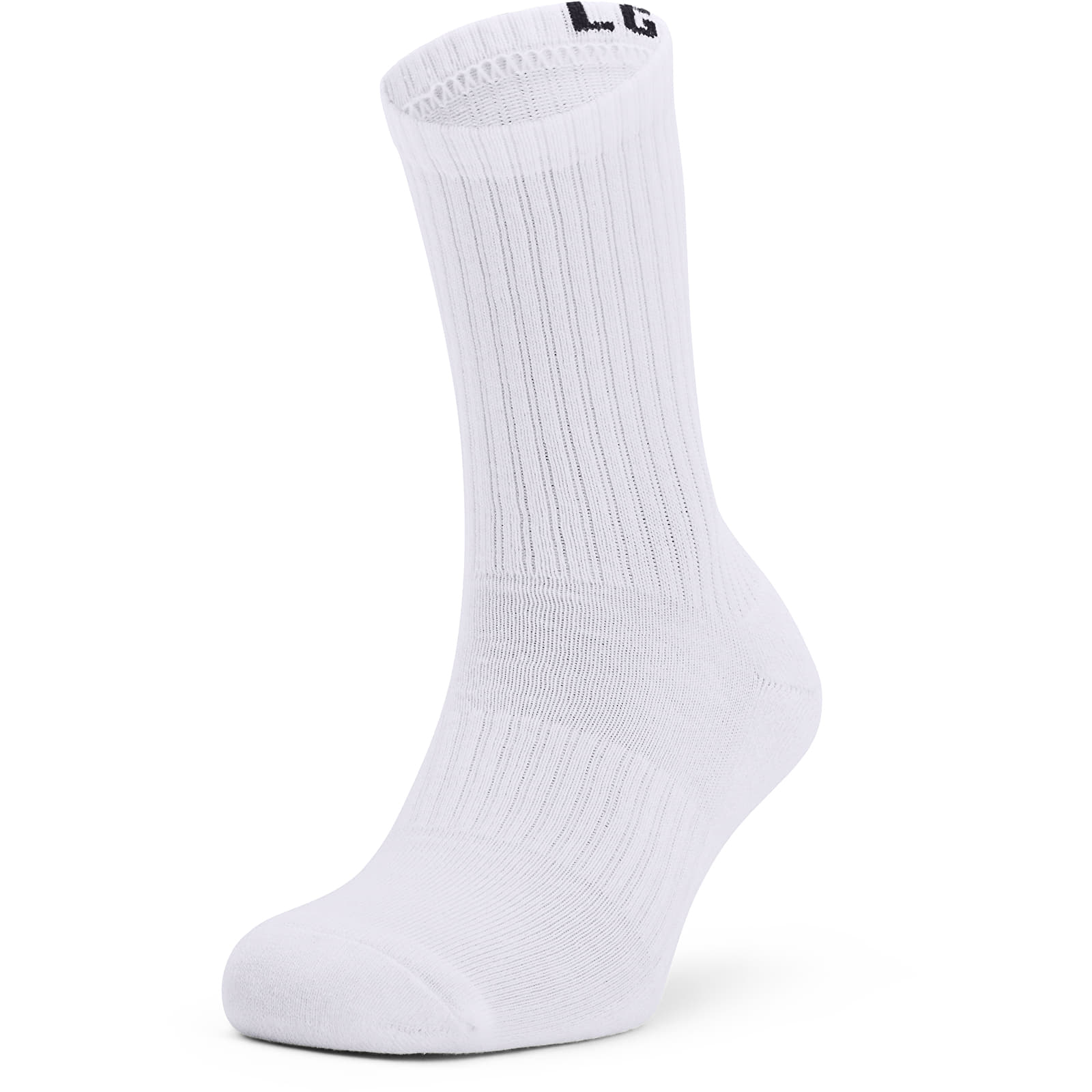 Accesorios Under Armour Core Crew 3 Pack Socks White/ Black