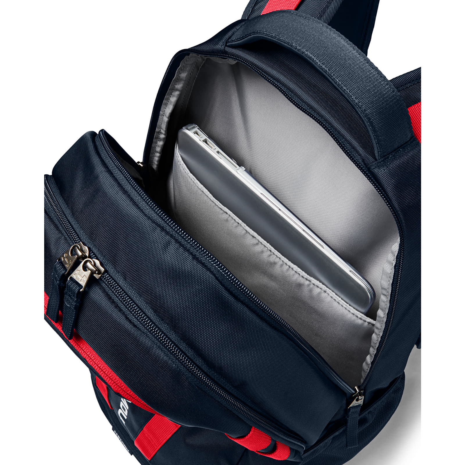 Zaini Under Armour Hustle 5.0 Backpack Academy/ Red/ White