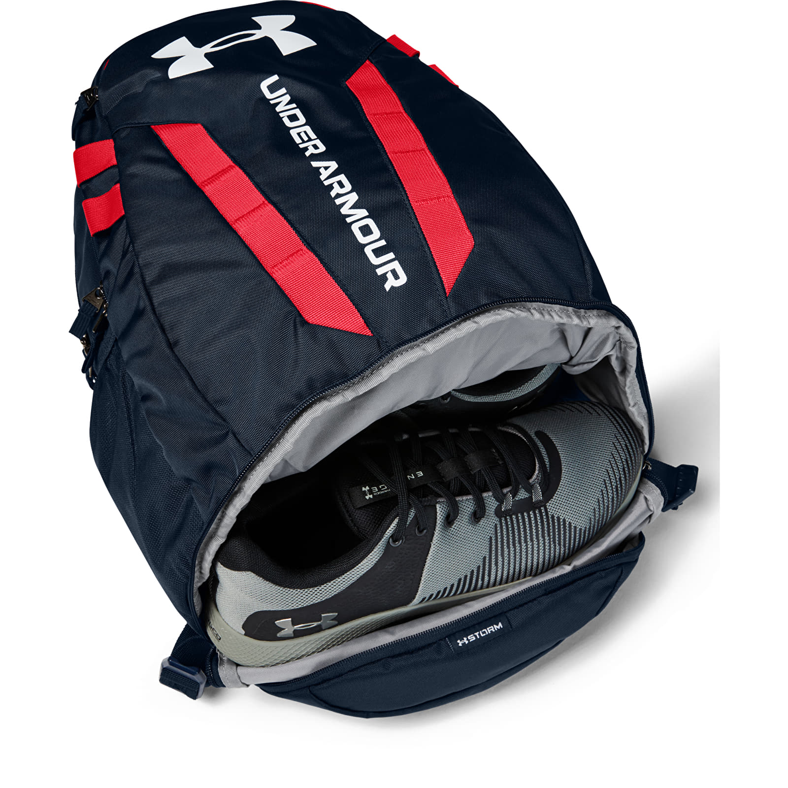 Zaini Under Armour Hustle 5.0 Backpack Academy/ Red/ White