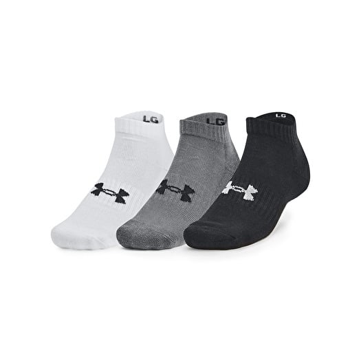 Calcetines Under Armour Core Low Cut 3-Pack Socks Black/ White