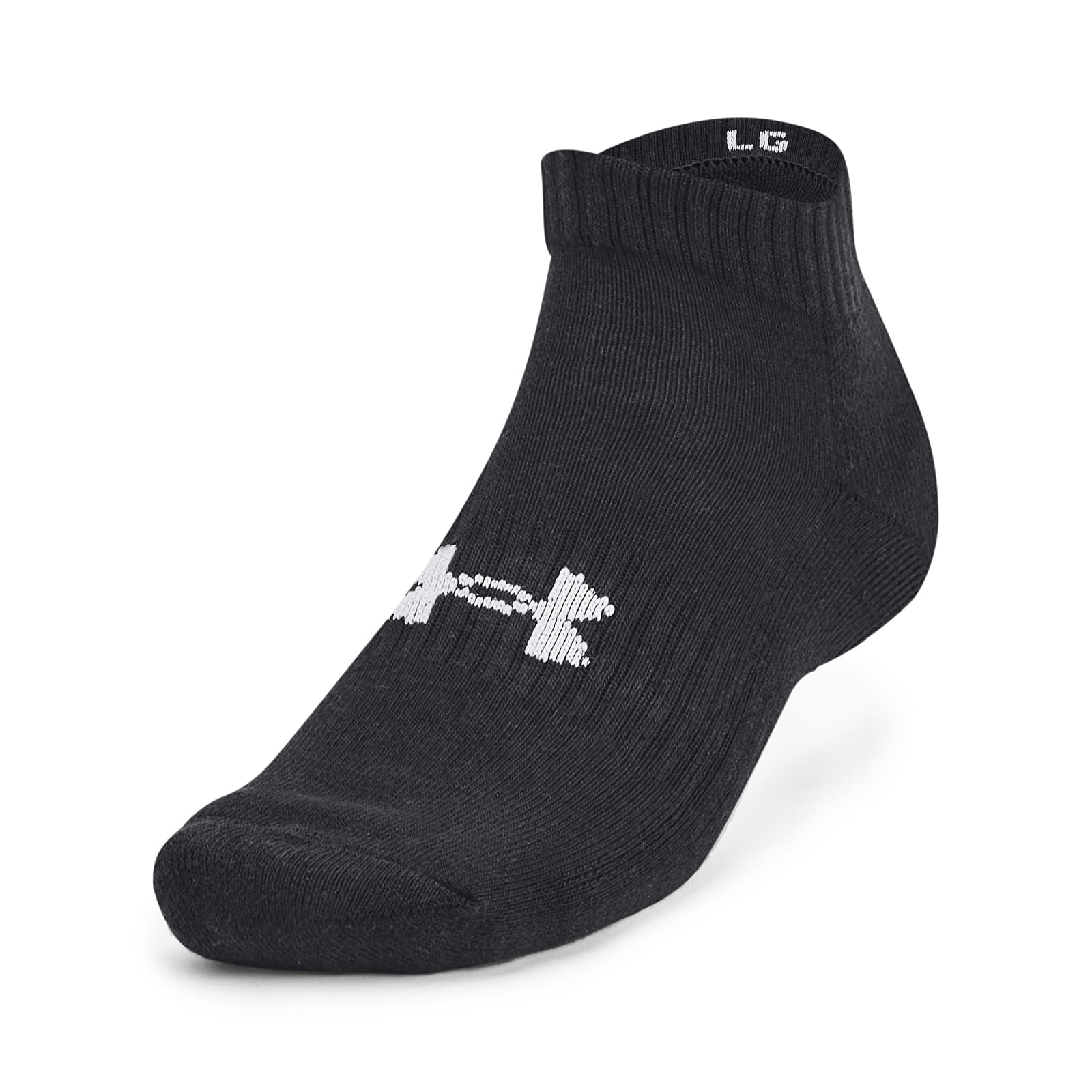 Zoknik Under Armour Core Low Cut 3-Pack Socks Black/ White/ White