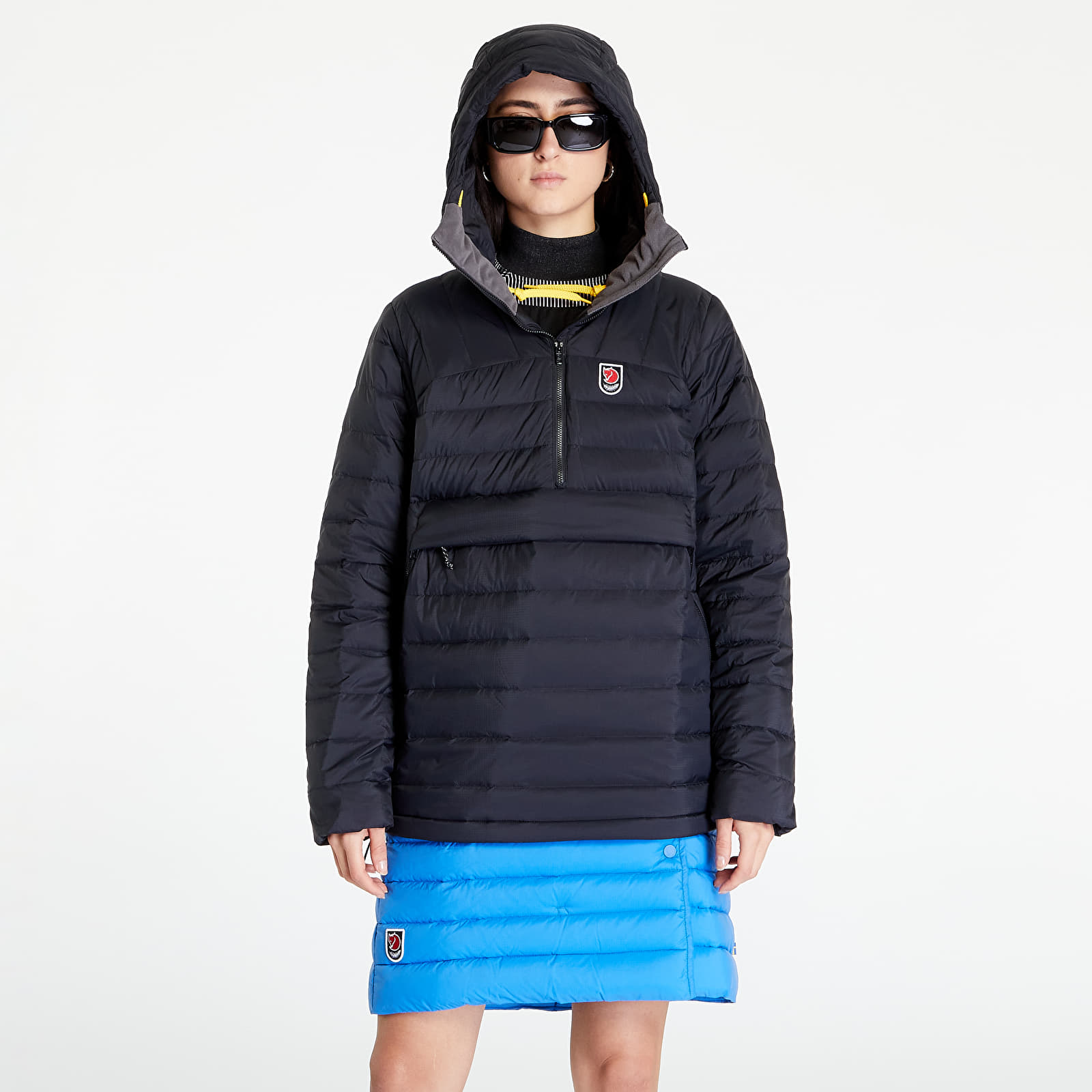 Striukės Fjällräven Expedition Pack Down Anorak W Black