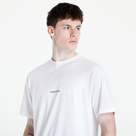 T shirts Calvin Klein Emb Icon Lounge Short Sleeve Crew Neck White