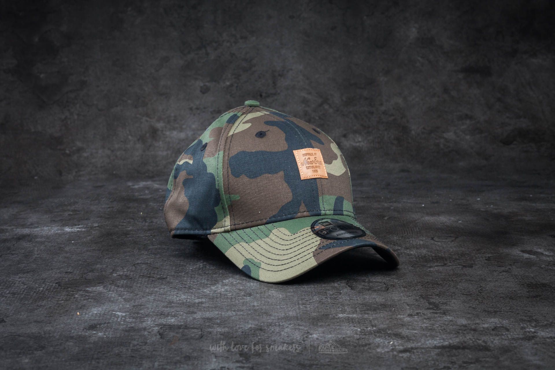 Kšiltovky New Era 9Forty Core Square Patch Newer Camo