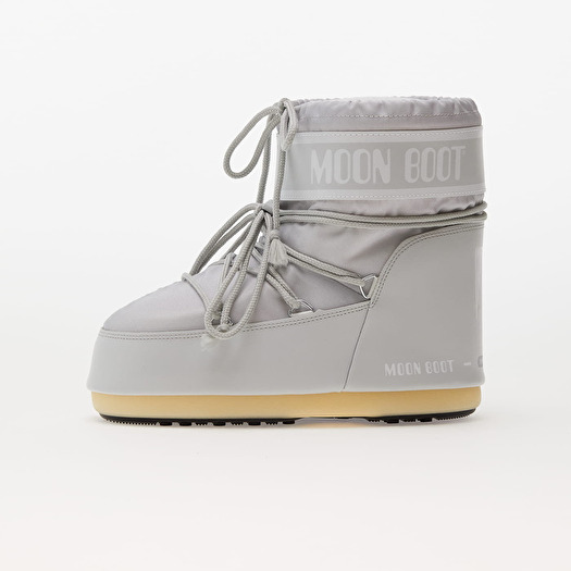 Moon Boot Features Moon Boot Icon Low Nylon Glacier Grey | Footshop