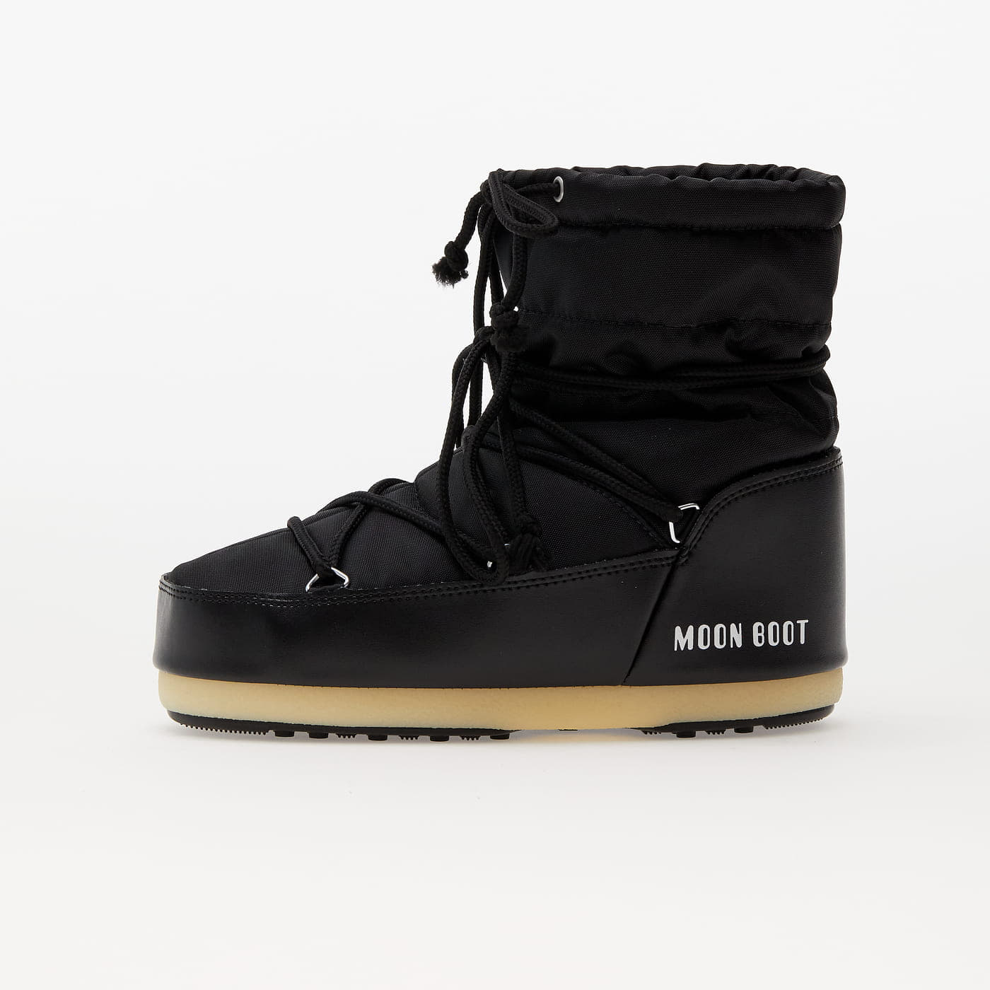 Damen Sneaker und Schuhe Moon Boot Light Low Nylon Black