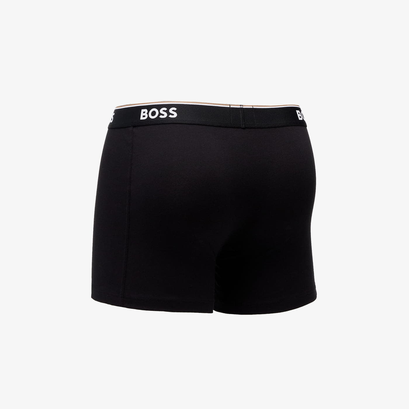 Boksershorts Hugo Boss Stretch-Cotton Boxer Briefs With Logos 3-Pack Black