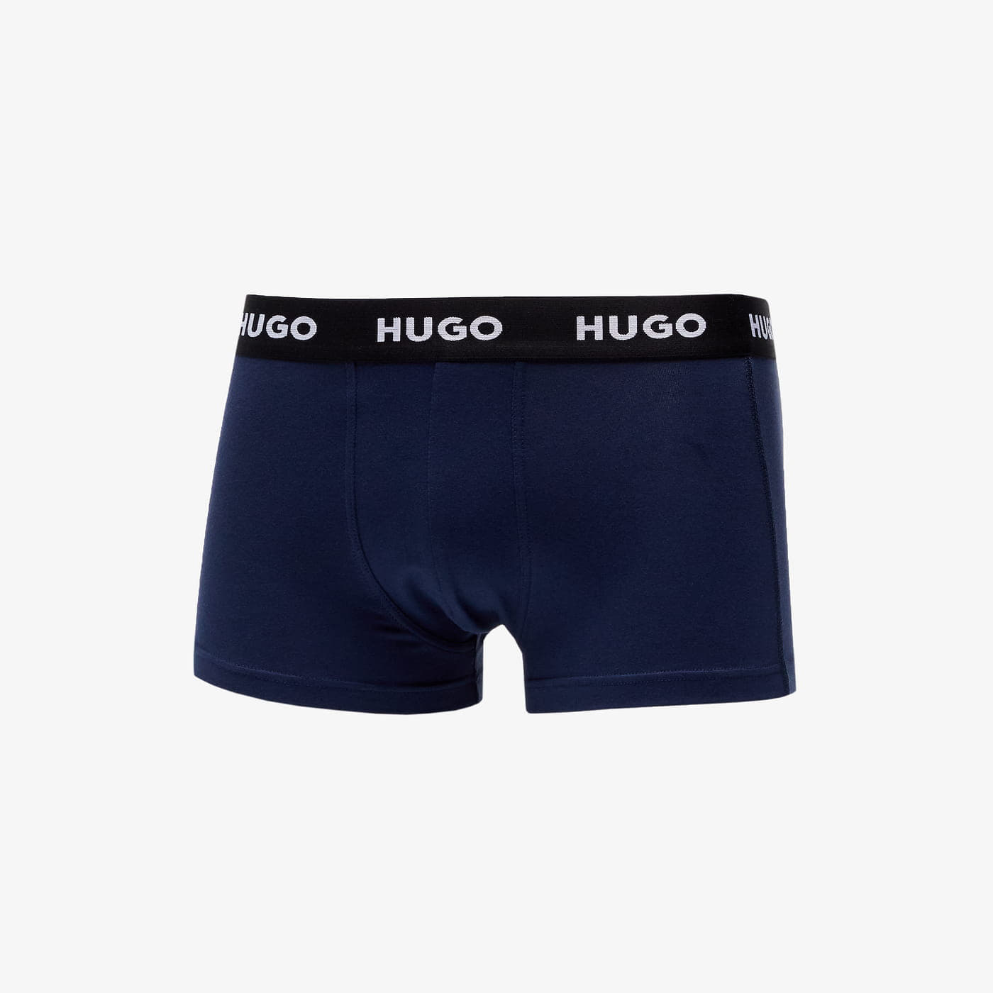 Trenky Hugo Boss Logo-Waistband Trunks 3-Pack Navy