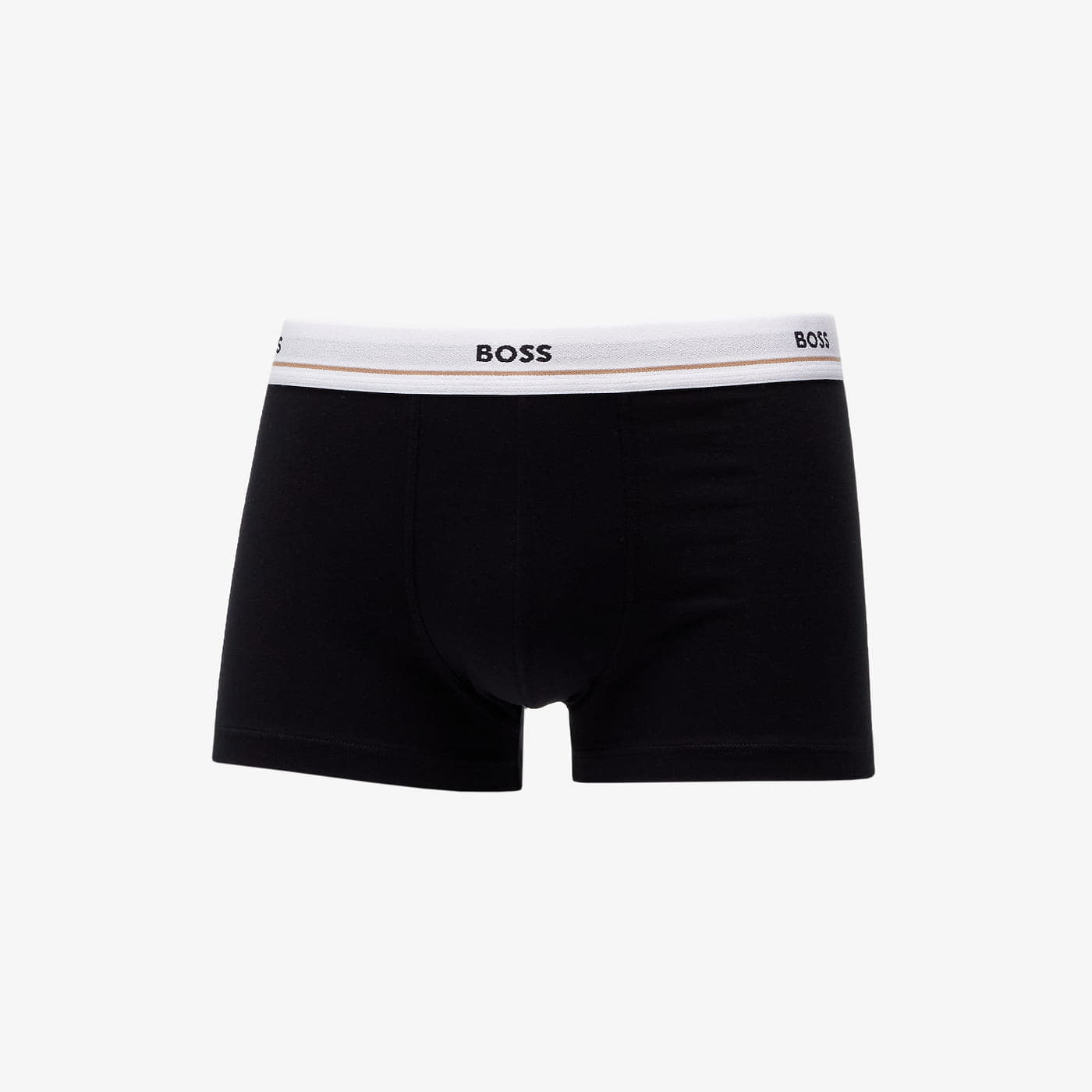 Trunks Hugo Boss Stretch-Cotton Trunks With Logo Waistbands 5-Pack Black