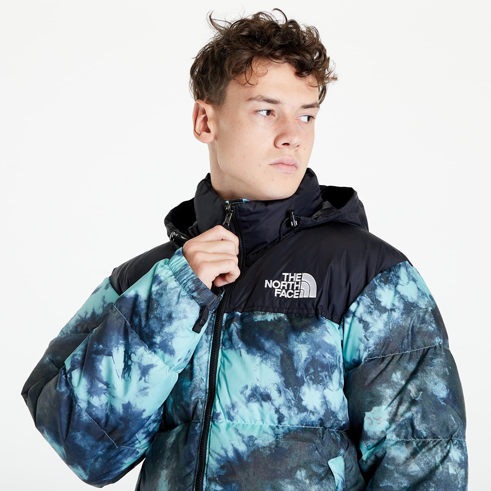 North face printed jacket clearance