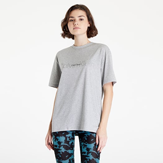 T-shirts Calvin Klein Embossed Icon Lounge S/S Crew Neck Grey